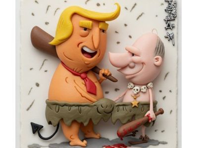 Третья мировая идет по плану. Карикатура А.Петренко: t.me/PetrenkoAndryi